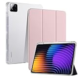 [Étui à trois volets durable] avec la couverture avant à trois volets, Pad peut être utilisé comme support pour regarder des vidéos ou comme support pour clavier. Libérez vos mains et rendez votre vie plus pratique