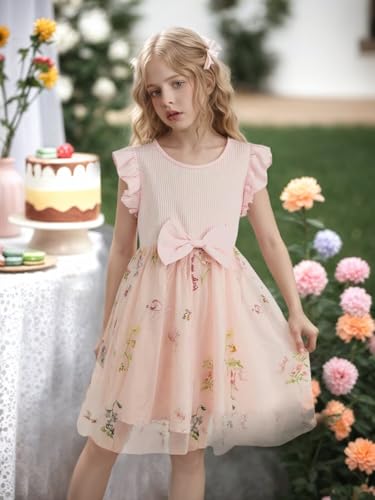 A-Line Fluffy Tutu Birthday Dresses 2025 Tulle Casual Princess Dress for Little Girls II00012