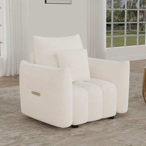 OUYESSIR 38" Modern Accent Single Sofa Chair, Comfy Deep Seat