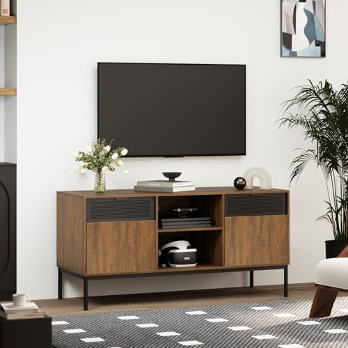 Garvee TV-Schrank Mit 3 Schubladen - Lowboard Für Bis 65 Zoll Fernseher