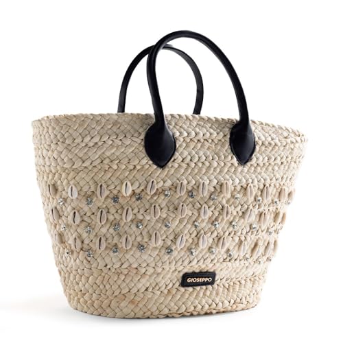 Sac à main femme Gioseppo Caguayan cabas naturel grand format L