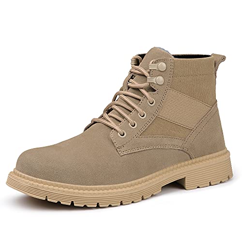 Churlin Chaussure de Sécurité Bottes De Sécurité Homme Femme Légère Baskets de Sécurité Respirant Chaussure de Travail en Acier Toe Bottes d'hiver Cover