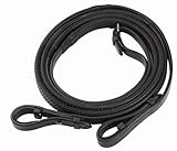 Henri de Rivel Pro Rubber Reins - Size:Horse Color:Black