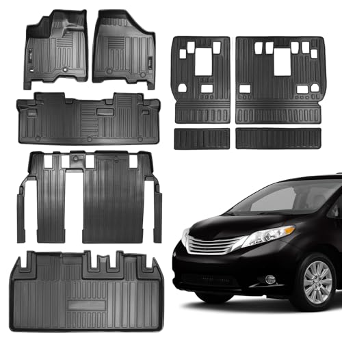 Tapis de sol et de coffre Toyota Sienna pour vos sorties en famille toutes saisons