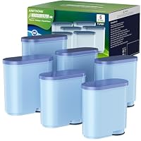 ARETHONE Wasserfilter Kaffeevollautomat für Philips Aqua Clean CA6903/10 & CA6707/20, Kompatibel mit Saeco und Philips Aquaclean Latte Go Filter, Reduziert Verunreinigungen (6 Stück) – Ansicht 1