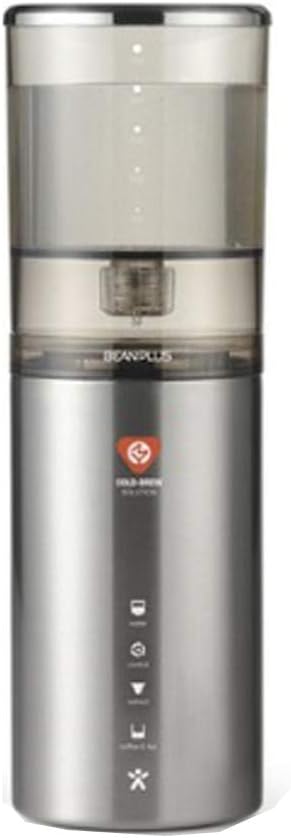 MY DUTCH CS550 Cold Brew Dutch Drip type coffee maker hand drip coffee making & Simple English User's Guide (Stainless steel)