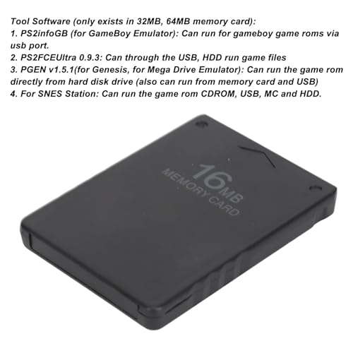 Image of Game Console Memory Card High Speed Plug and Play V1.966 USB Game Start Card for PS1 Thick Machine (16MB)