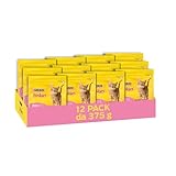 PURINA FRISKIES 5 Promesse Crocchette per Gatti Adulti con Pollo, Tacchino, Latte e Verdure 12 Sacchi da 375g