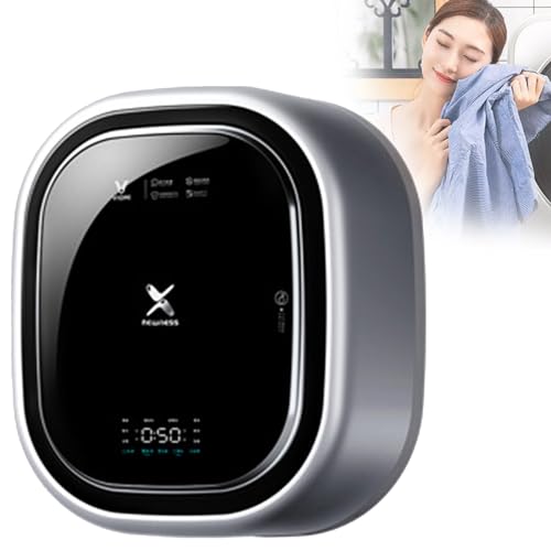 Qiang 1450W Compact Mini Smart Wall Mounted Washing Machine 3kg Child Clothes Underwear Socks Washer Small Household Laundry Machine,Space-Saving