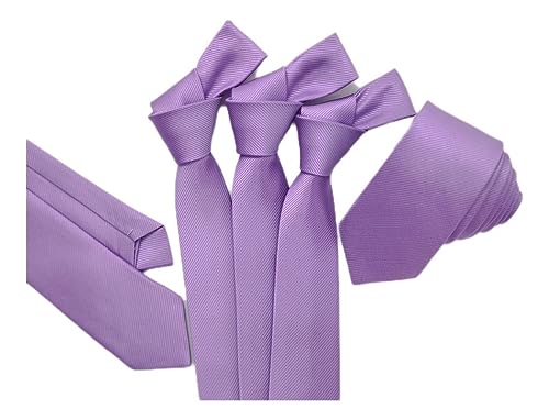 Gravata Lilás Trabalhada Casamento Padrinhos