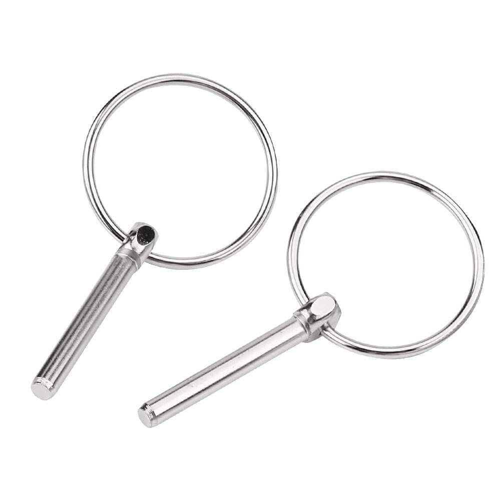 Perno del cofano, blocco del perno del cofano in lega di alluminio CNC, kit di blocco del perno del cofano universale, Argento