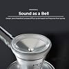 MDF Instruments Turquoise Rose Gold ProCardial Cardiology Stethoscope, Lightweight Titanium, Adult, Dual Head, Turquoise Tube, Rose Gold Chestpiece-Headset, MDF797TTQRG