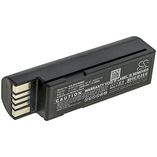 CS Cameron Sino 3400mAh / 12.58Wh �����p�d�r,�ƒ�p�d�r����Barcode Scanner Zebra DS3600, DS3678, EVM, LI3600, LI3678, LS3600, LS3678 82-1665
