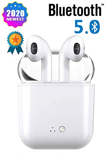 Bluetooth 4.2 Wireless Earbuds Noise Canceling Sports Bluetooth Headphones with Charging Case IPX5