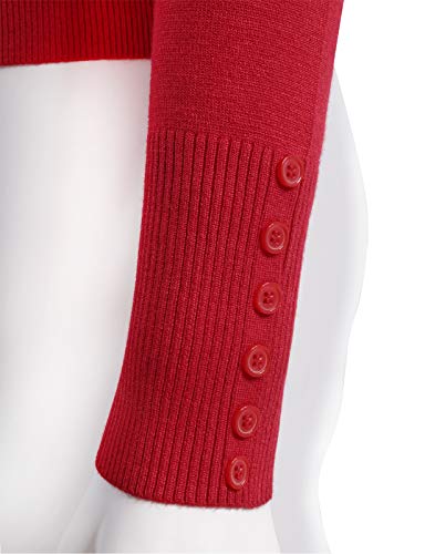 Image of Allsense Women's Long-Sleeve V-Neck Cardigan Sweater | Button Down, Lightweight Soft Knit