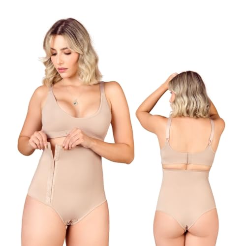 Cinta Alta Pós-parto/Cirurgia Modeladora Cintura com Fecho Preto GG