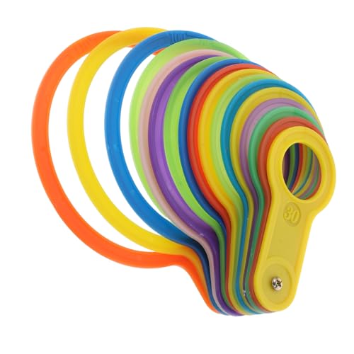 COLLBATH Fruits Measurement Rings Precision Grading Tool for Oranges Apples More Easy to Use Gauge for Citrus Measurement Enhances Efficiency Fruit Grading