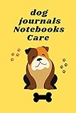  dog journals Notebooks Care :: Memento Book & Magazine Dog Owner Gift Book, Small Dog Book Brilliant Journal of Daily Care of Dogs 6*9 journals