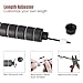 Cabepow Adjustable Jump Rope with Carrying Pouch - Cardio Jumping Rope for Men, Women, and Children of All Heights and Skill Levels - for Skipping Rope, Crossfit Training, Boxing, and MMA Workouts