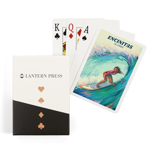 Lantern Press Encinitas, Vitamin Sea, 52 Naipes Póker