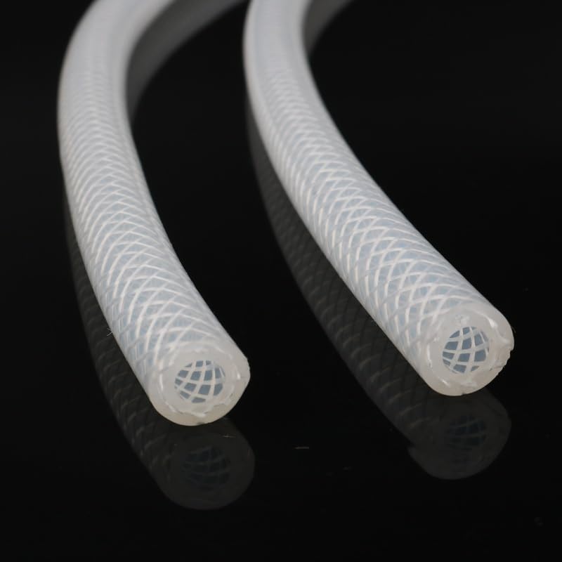 Tube en Silicone,Tuyau en Silicone Tube en Silicone de 1M, 4 6 8 10 12 16 20 28mm de diamètre, Tuyau en Caoutchouc Flexible(19x27 mm)