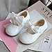 Imagen de Bailarinas Niña Rebajas Zapato Planas Comodo Zapatos de Baile para Niños Elegante Mary Jane Shoes con Moños de Satén Fondo Suave Antideslizantes Versátil Merceditas de Cuero Cuatro Estaciones