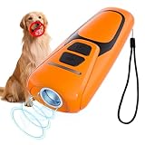 Honey Paws Anti-Bell-Gerät für Hunde, Ultraschall-Abschreckungsgerät gegen Hundebellen, Hunderindenstopper für Hunde, 15 m Reichweite, Wiederaufladbar Ultraschall-Bellstopper drinnen draußen