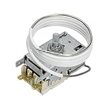 Datos técnicos: con tubo de protección capilar/longitud del tubo capilar: 900 mm/conexiones: 3 x 4,8 mm AMP horizontal más Conexiones de la carcasa / temperatura: frío apagado: -24,0 °C, frío encendido: + 2,0 °C, calor apagado: -13,5 °C, caliente encendido: + 8,0 °C