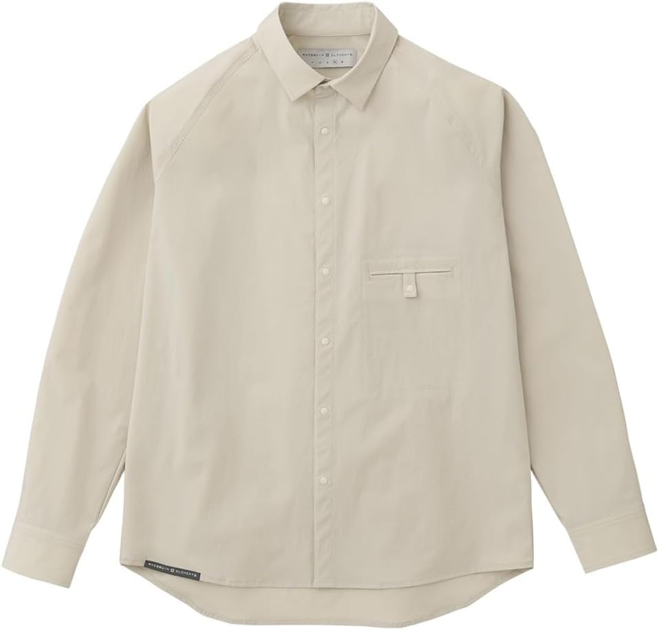 AXESQUIN ELEMENTS アクシーズクインエレメンツ ソフトシェルのショートカラーシャツ 二 ハイジロ