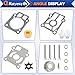 853792A07 Water Pump Repair Kit for Mercury Mariner 25-30 Hp 4-Stroke Outboards, Fits Nissan Tohatsu 25 30 35 40 HP Boat Motor 361873220M 361-87322-0 361873220