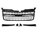 Collect Light Front Upper Grille For Chevy Silverado 1500 2500 HD 3500 Black Honeycomb Mesh Grill 2005 2006 2007