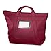 MMF Industries Fire-Guard? Locking Courier Bag, 18"H x 18"W x 7"D, Burgundy