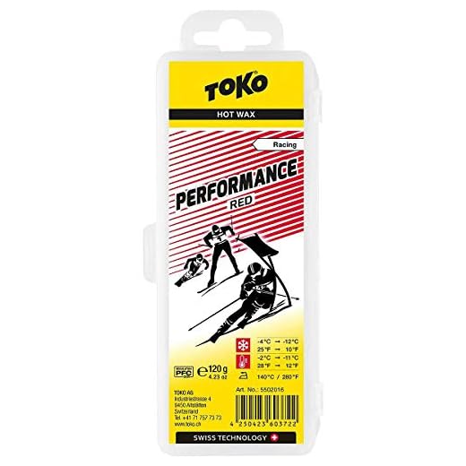 Toko Wachs Performance Red -2°C / -11°C 120 g Wax