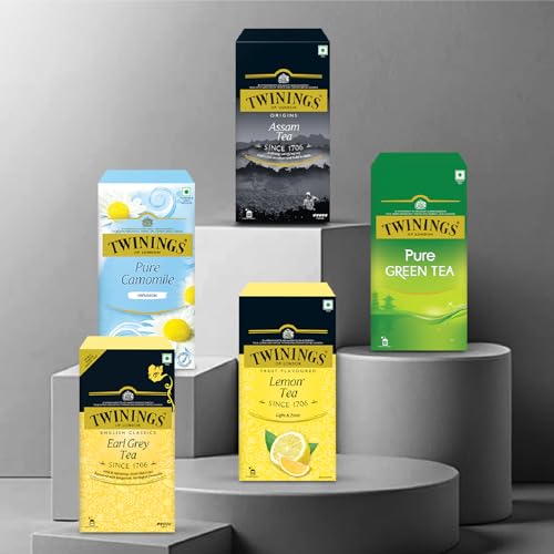 Twinings Assam Tea | 100 Tea Bags | Premium Black Tea | Twinings Origins | Strong, Full-bodied and Robust Taste