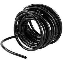 Garden Irrigation Flat Water Pipe Canvas Water Delivery Hose Wear Resistant and Freeze Resistant Fire-Protection Water Pump Hose with Fixed Clip Color 2.5 Inch Size 10m 2.5 Inch 5m 25M