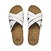 REEF Cushion Bloom Hi Womens Platform Fashion Sandal, Vegan Leather X Strap, Arch Support and Heel Cupping, Cloud, 9