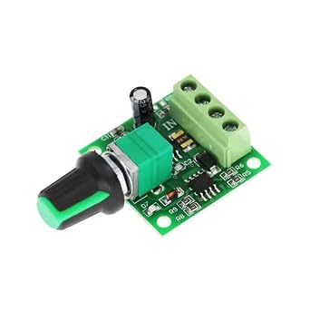 Low Voltage DC PWM Motor Speed Controller Module 1.8V 3V-5V-6V 12V 2A 1803BK