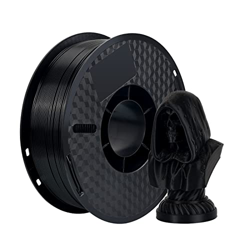 Image of Kingroon ABS 3D Printer Filament 1.75mm - High Strength, Heat Resistant Filament for Functional Prototypes, Mechanical Parts,1kg Spool, Black
