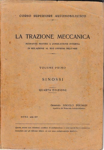 La trazione meccanica. Mediante motore a combust