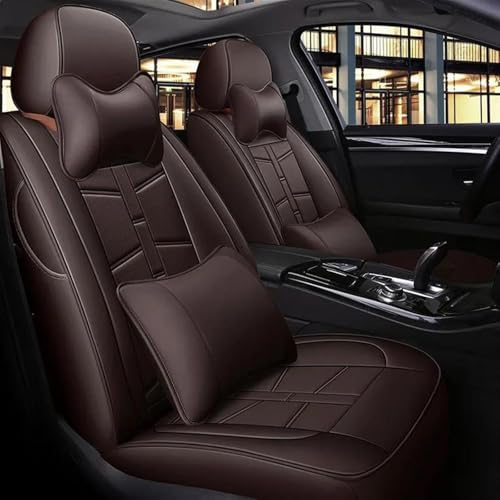 Housse de siège voiture Land Rover Discovery anti tache déchirure marron