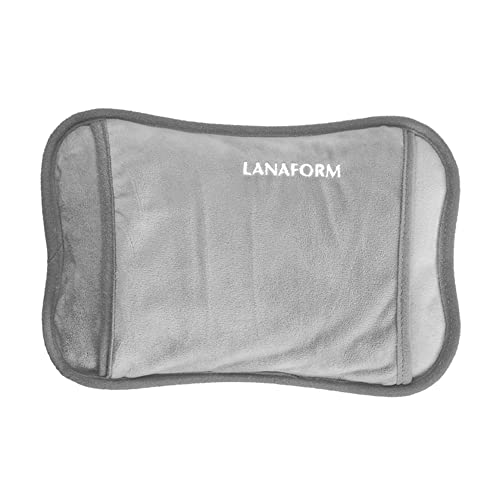 LANAFORM - Hand Warmer (Grey) - Bouillotte Électrique - Autonomie De Plus De 4 Heures - Matière Douce - Poche Pour Les Mains - 4 Heures D'autonomie