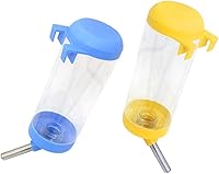 Vista 4 de 2 botellas de agua de 16 onzas sin goteo para animales pequeños, sin BPA, la mejor botella de agua para mascotas pequeñas, conejo, hurón, hámster
