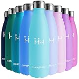 botellas termicas personalizadas ECOLÓGICO Y DURADERO - Libre de BPA, libre de ftalatos, libre de toxinas, de grado alimenticio 304 (18/8) acero inoxidable. La botella de agua de bebida HoneyHolly es para mantenerte sanamente hidratada, adecuada para niños y adultos.