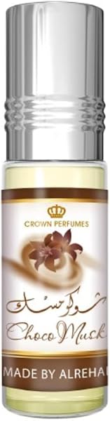 Al-Rehab Al Rehab Choco Musk Concentrated Perfume Rollerball for Unisex, 6 ml in use