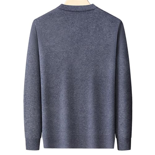 Men's V Neck Sweater Pullover Woolen Regular Fit Long Sleeve Knitting Sweaters with Ribbing Edge4