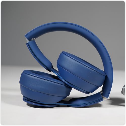 Almohadillas de repuesto para auriculares Beats Solo 2 y Solo 3 (cableados e inalámbricos), cojines para orejas, fundas para copas auditivas, piezas de reparación (azul) miniatura 7