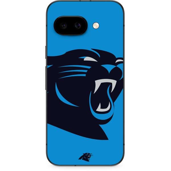 Skinit Decal Phone Skin Compatible with Google Pixel 9a - Officially Licensed NFL Carolina Panthers Large Logo Design