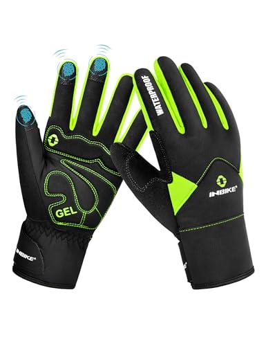 Gants d'hiver pour homme de cyclisme course ski snowboard imperméables INBIKE