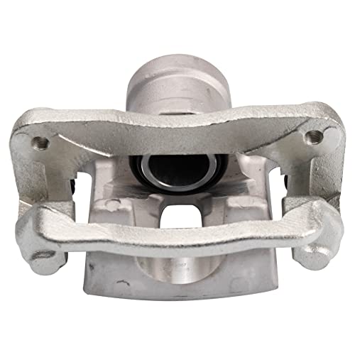 Image of TRQ Rear Brake Caliper Set Zinc Coated Hardware Brackets Compatible with 2007-2009 Hyundai Santa Fe