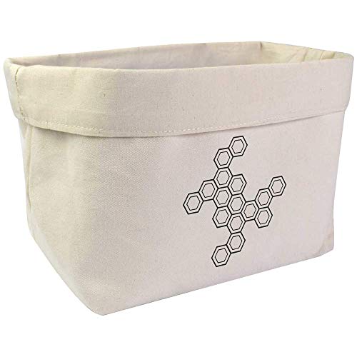 Azeeda Grande 'Panal' Organizador de Lona/Estuche de Almacenamiento (OR00003723)